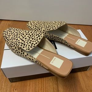 Dolce Vita Brie Leopard Mule Shoe